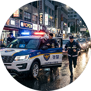 비상통화 연결 및 대응 지원